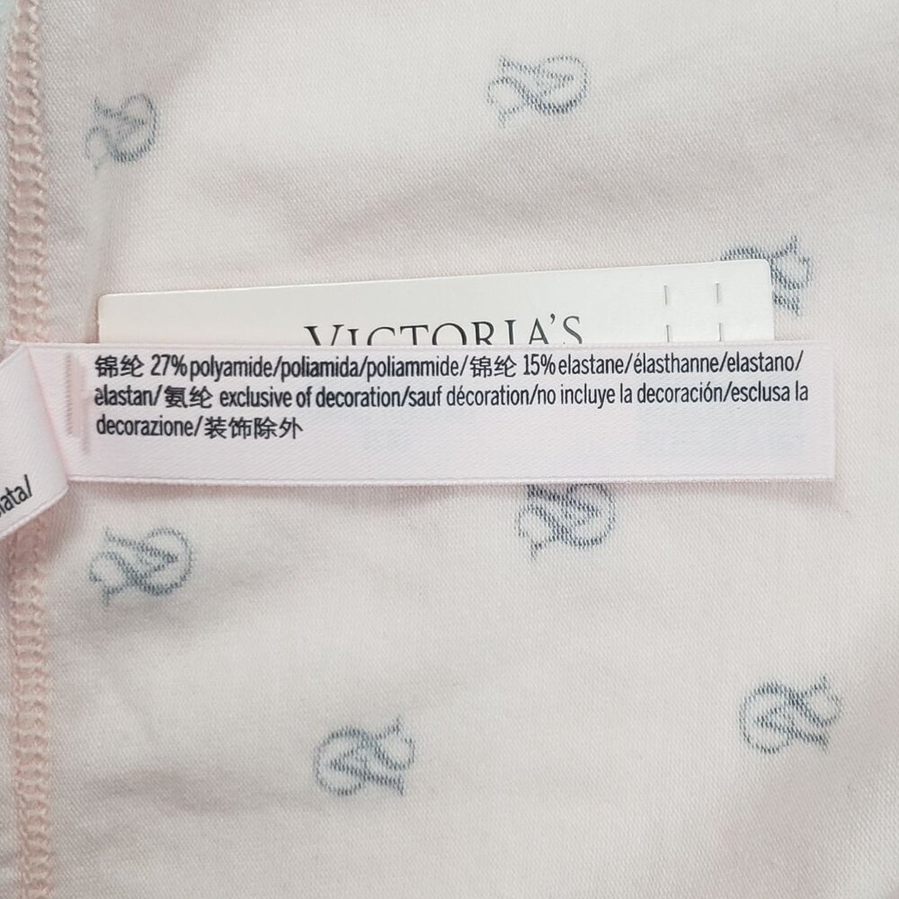 Victoria's Secret The Lacie Lace-Waist Bikini Panty Women's Medium VS Pink Print - Picture 12 of 16